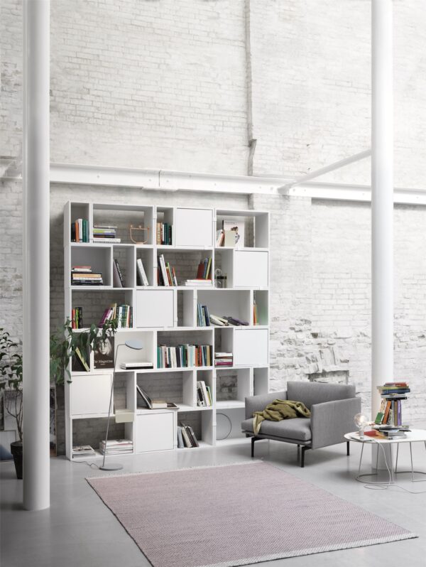 MUUTO - Stacked Opbevaringssystem Bookcase 7, White - Billede 3