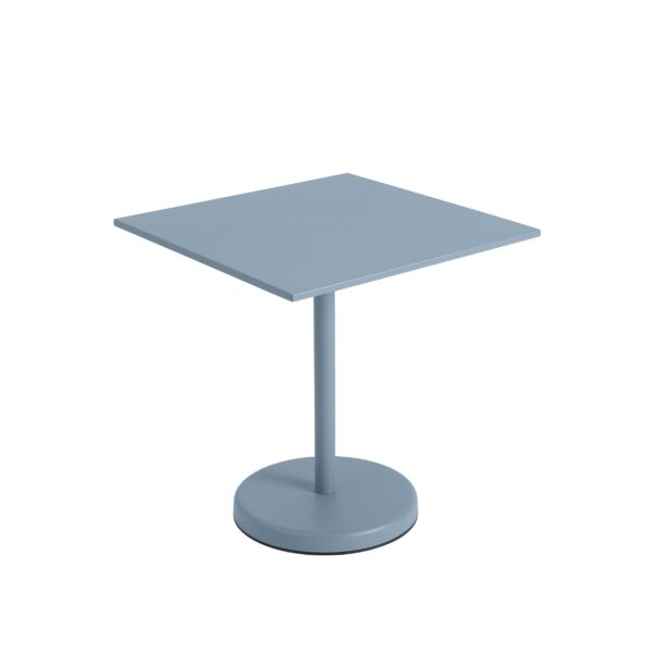 MUUTO - Linear Steel Udendørs Cafébord, Pale Blue