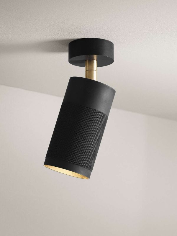 THORUP - Patrone Loftlampe, Black-browned Brass/brass - Billede 5