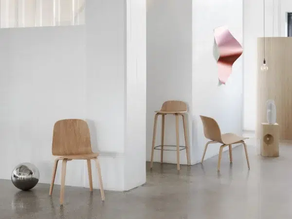 MUUTO - Visu Wide Chair, Oak - Billede 2