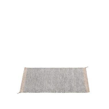 MUUTO - Ply Gulvtæppe 140x85, Black/White