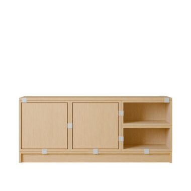 MUUTO - Stacked Opbevaringssystem Hallway 2, Oak