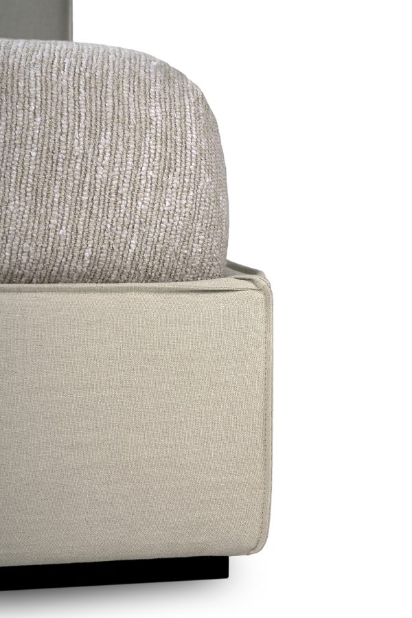 ETHNICRAFT - Revive Seng 160x200, Sand Linen - Billede 4