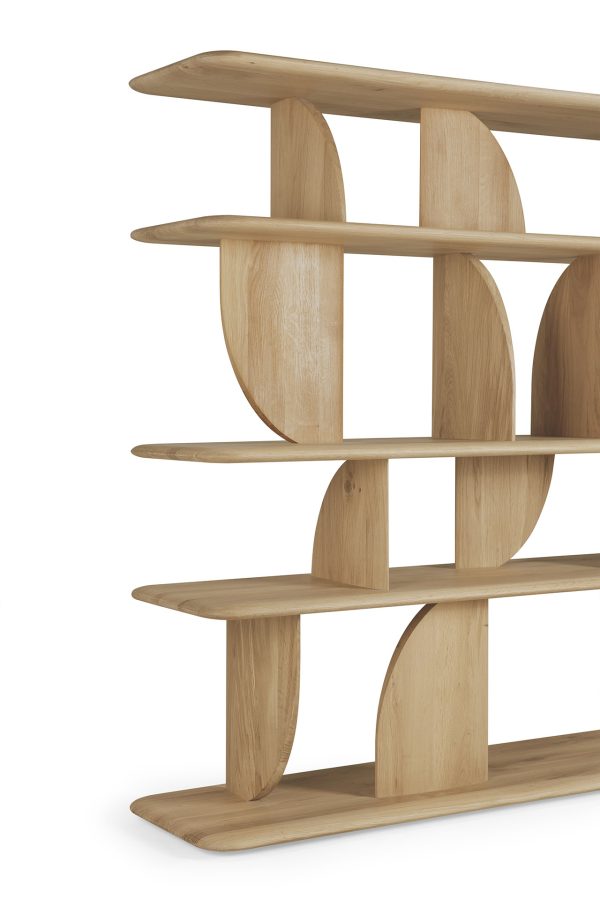 ETHNICRAFT - Geometric Reol, Oak - Billede 2