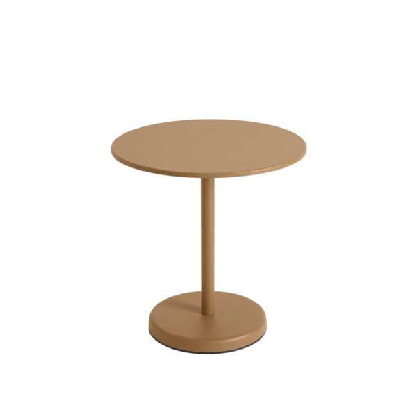 MUUTO - Linear Steel Udendørs Cafébord, Burnt Orange