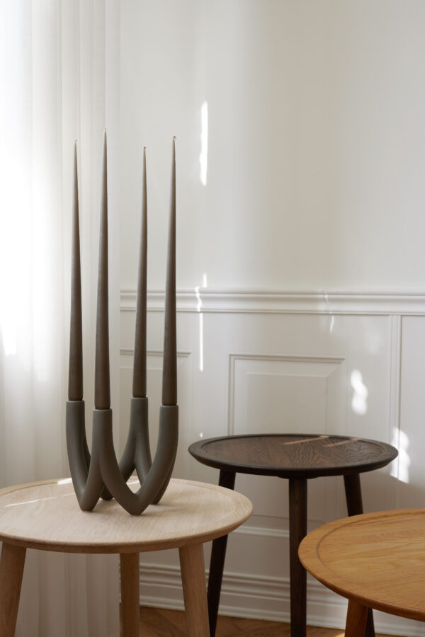 RO COLLECTION - Dodona Sidebord Ø46, Oak Smoked - Billede 3