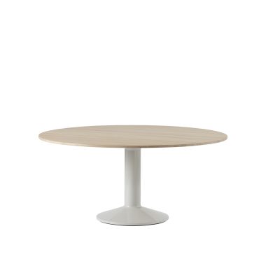 MUUTO - Midst Spisebord Ø160, Oiled Oak/Grey