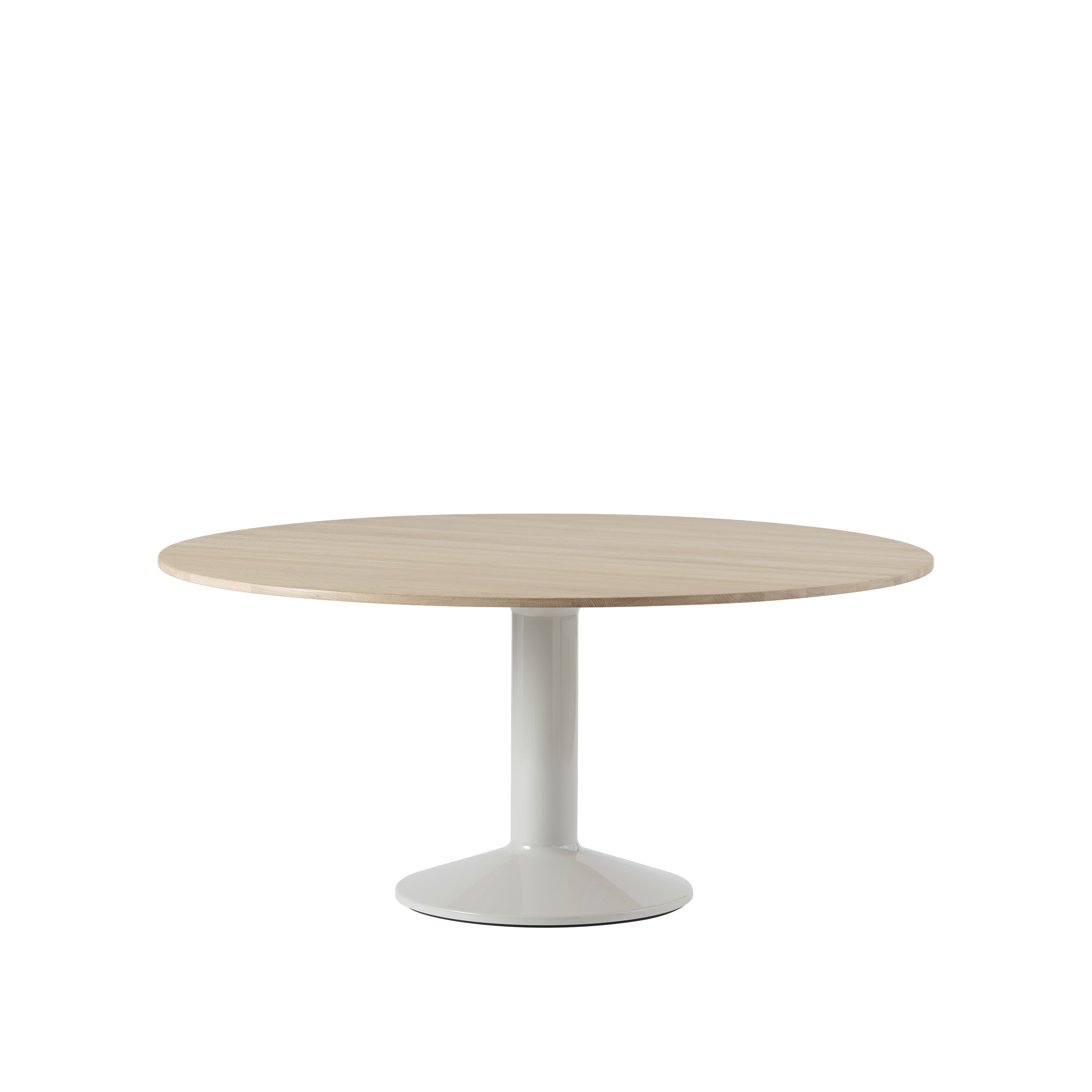 MUUTO - Midst Spisebord Ø160, Oiled Oak/Grey