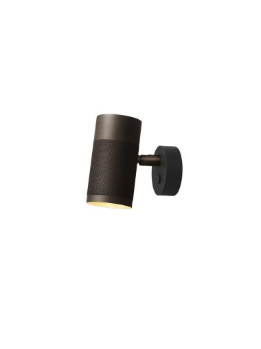THORUP - Patrone Væglampe H12, Browned Brass