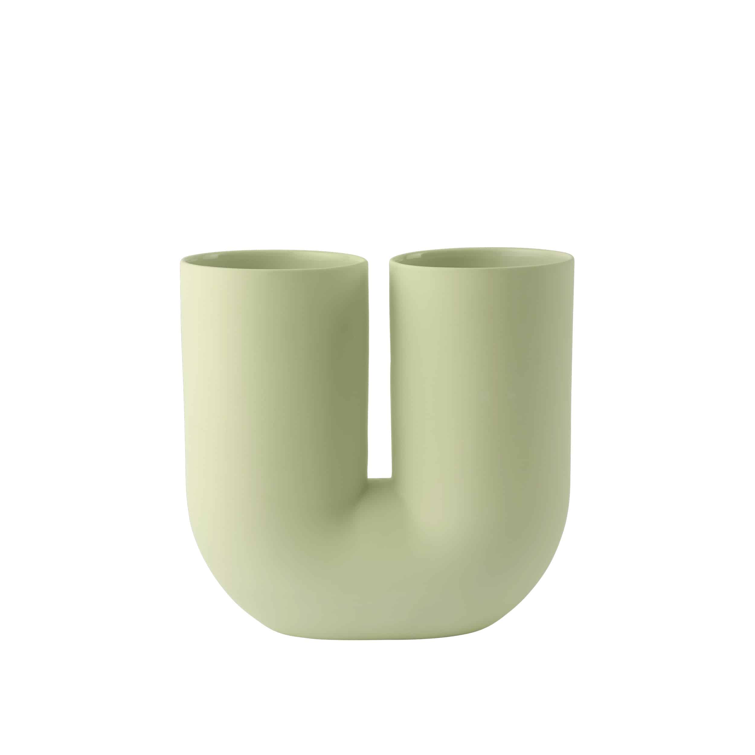 MUUTO - Kink Vase H26, Light Green
