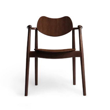 RO COLLECTION - Regatta Spisebordsstol, Beech/Walnut Stain