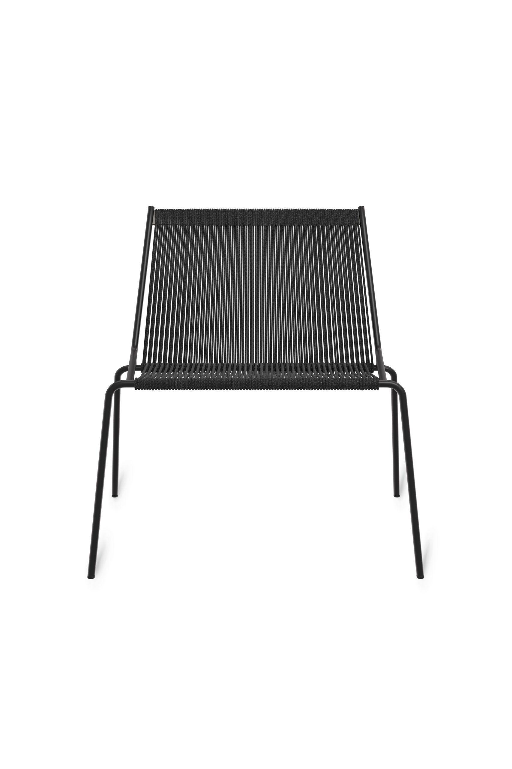 THORUP - Noel Loungestol, Sort/Sort Linned