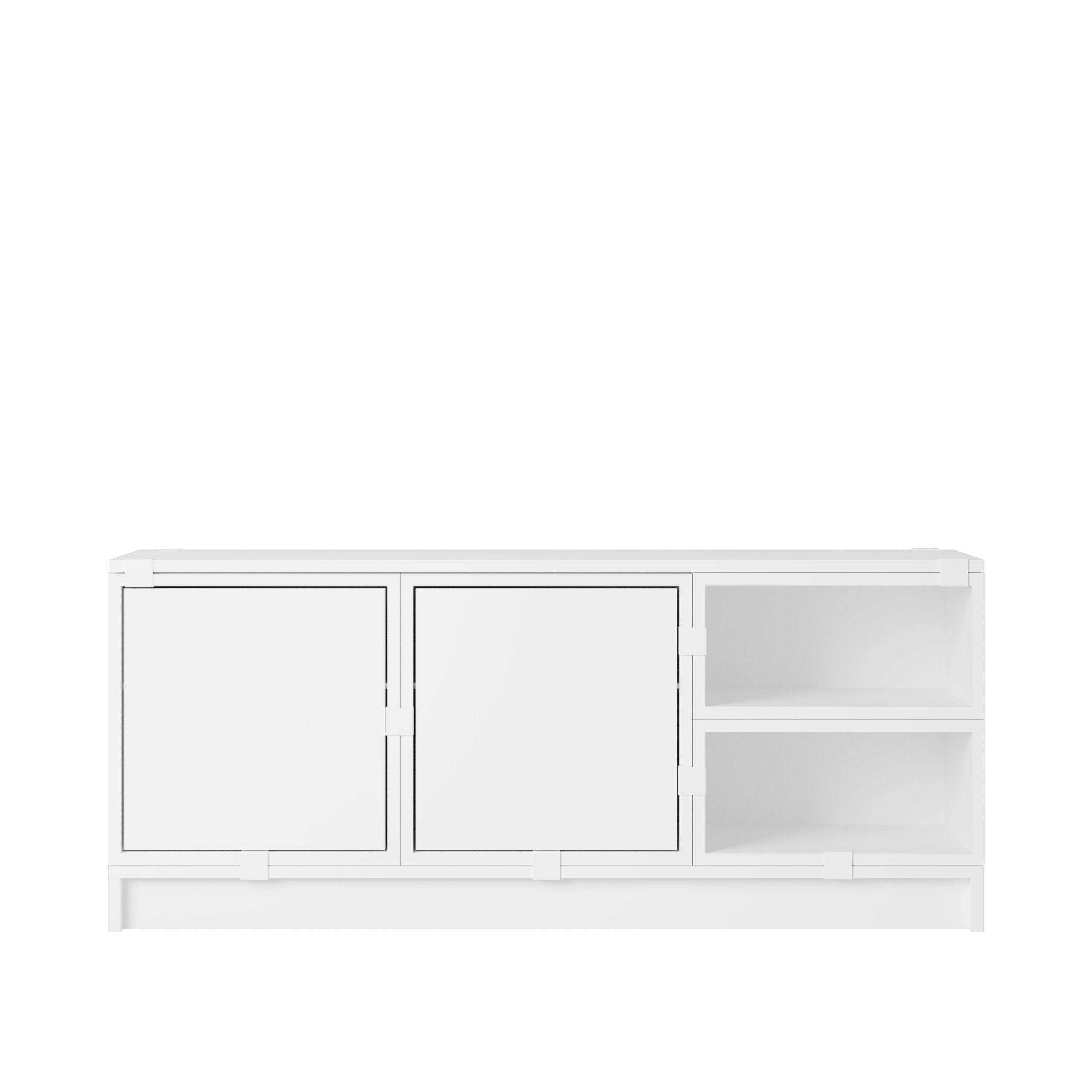 MUUTO - Stacked Opbevaringssystem Hallway 2, White