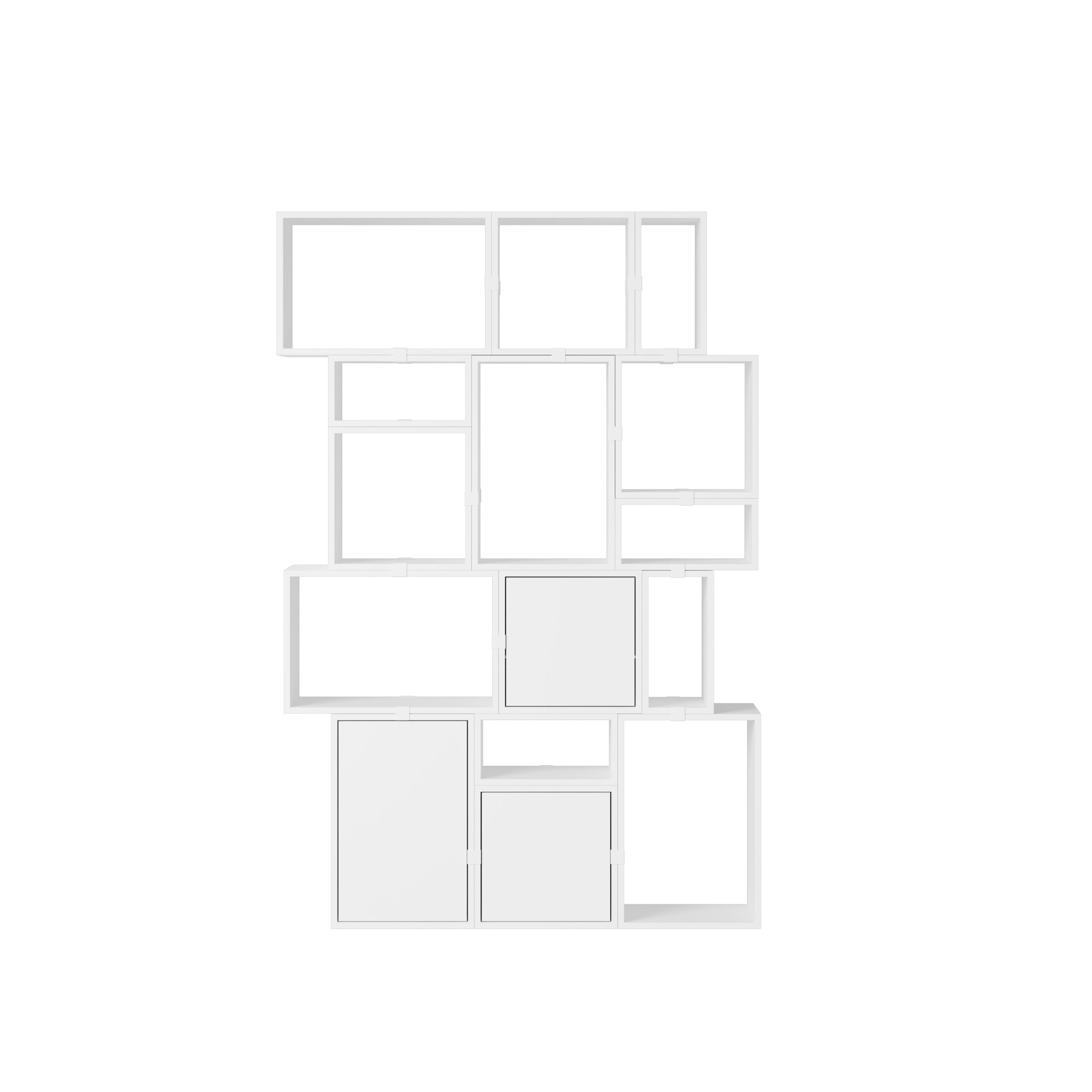 MUUTO - Stacked Opbevaringssystem Bookcase 2, White