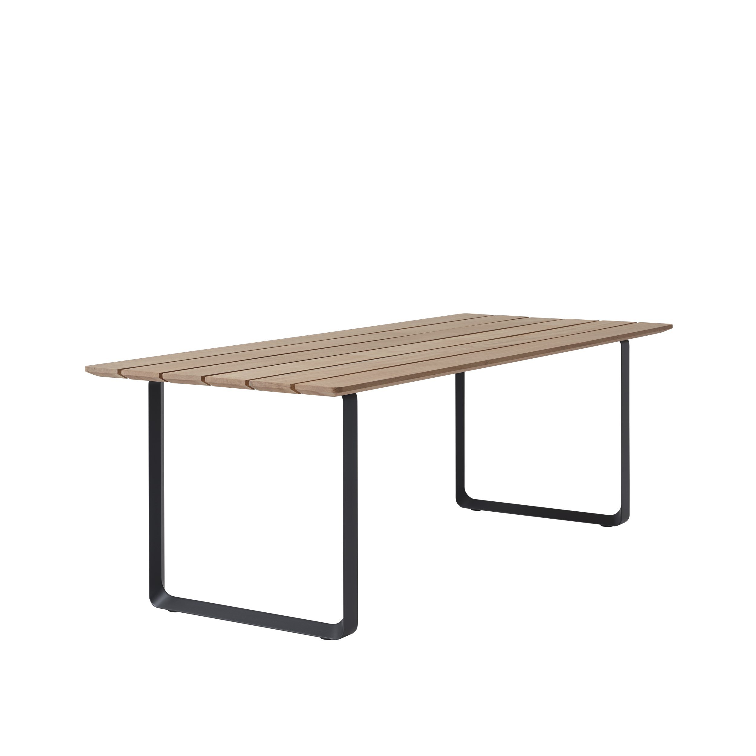 MUUTO - 70/70 Havebord 225x90, Sapele Mahogany/Anthracite Black