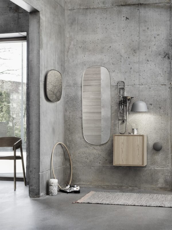 MUUTO - Framed Spejl Large, Grey/Clear - Billede 3