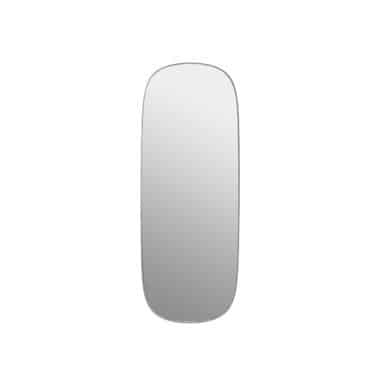 MUUTO - Framed Spejl Large, Grey/Clear