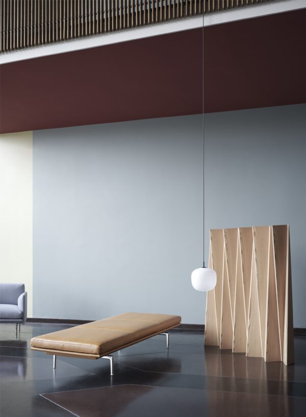 MUUTO - Outline Daybed, Refine Leather Cognac/Aluminum - Billede 4