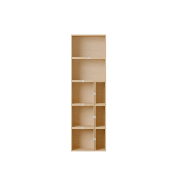 MUUTO - Stacked Opbevaringssystem Bookcase 7, Oak