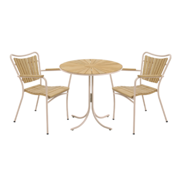 MANDALAY - Marguerit Havesæt Ø70, Taupe