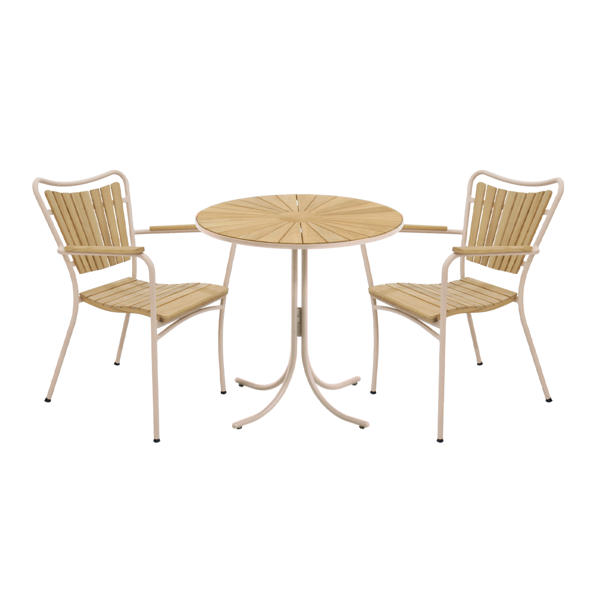 MANDALAY - Marguerit Havesæt Ø70, Taupe