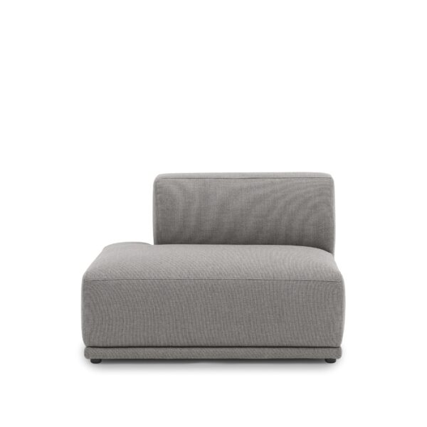 MUUTO - Connect Soft Modular Sofa Left Open-Ended, Re-wool 128