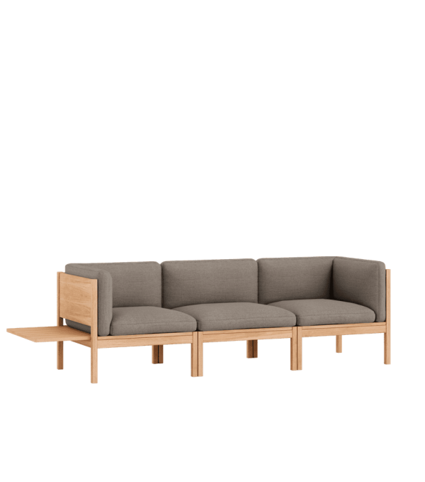 MOEBE - Modulsofa 3 Seater m. Sidebord, Autumn 331