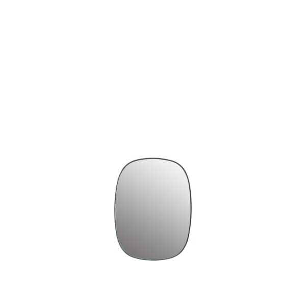 MUUTO - Framed Spejl Small, Dark Green/Clear