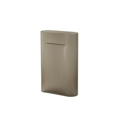 MUUTO - Ridge Vase H48, Taupe