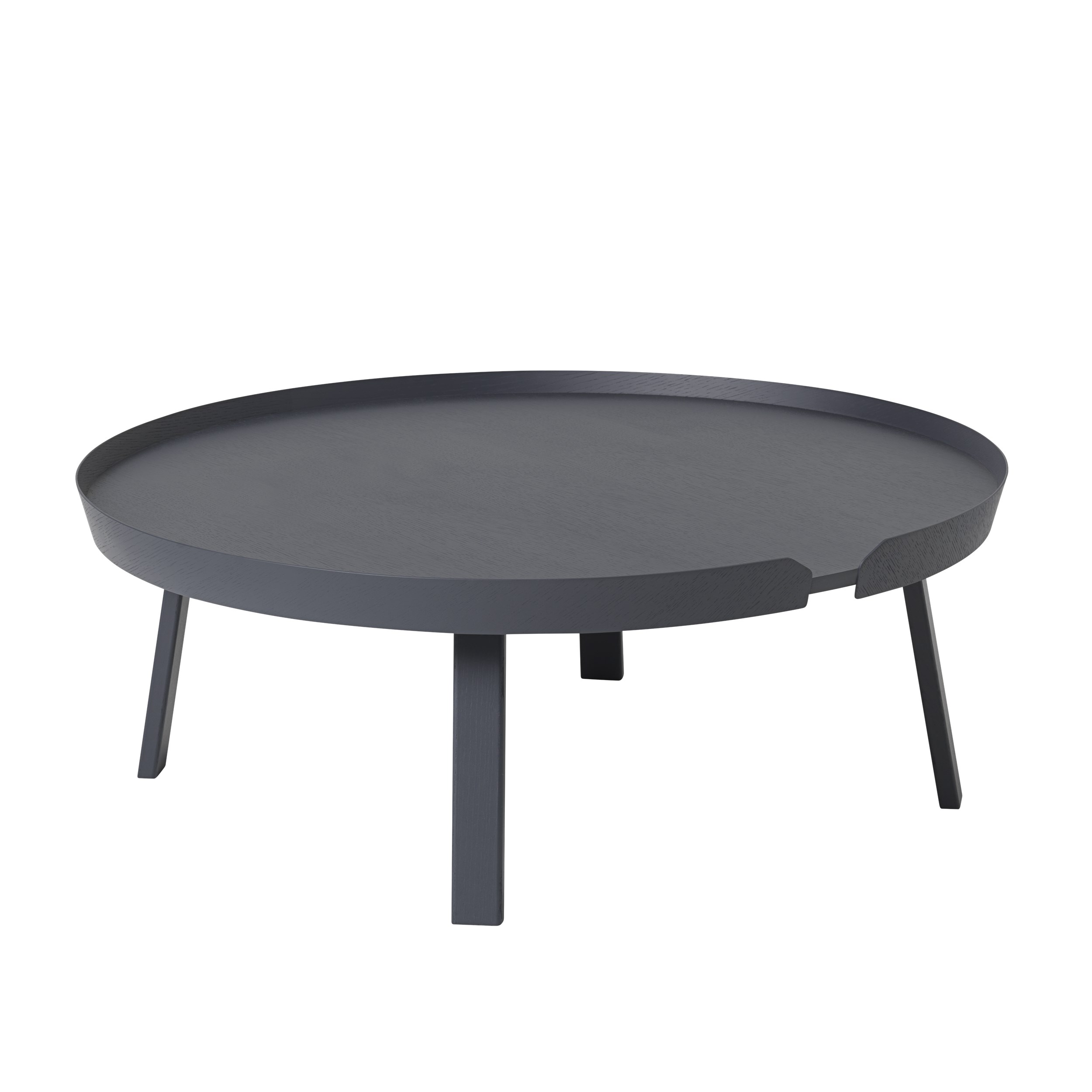 MUUTO - Around Sofabord Ø95, Anthracite
