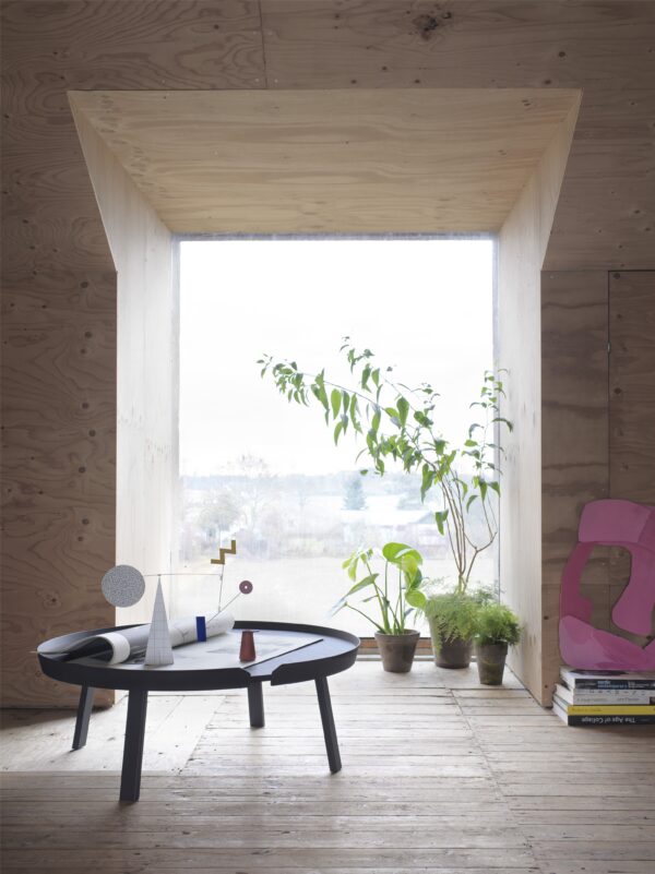 MUUTO - Around Sofabord Ø95, Black - Billede 2