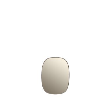 MUUTO - Framed Spejl Small, Taupe/Taupe