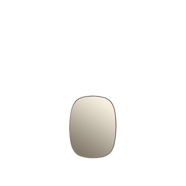 MUUTO - Framed Spejl Small, Taupe/Taupe