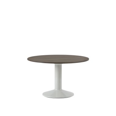 MUUTO - Midst Spisebord Ø120, Dark Oiled Oak/Grey