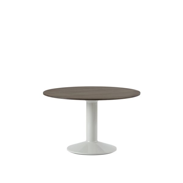 MUUTO - Midst Spisebord Ø120, Dark Oiled Oak/Grey