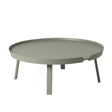 MUUTO - Around Sofabord Ø95, Dusty Green