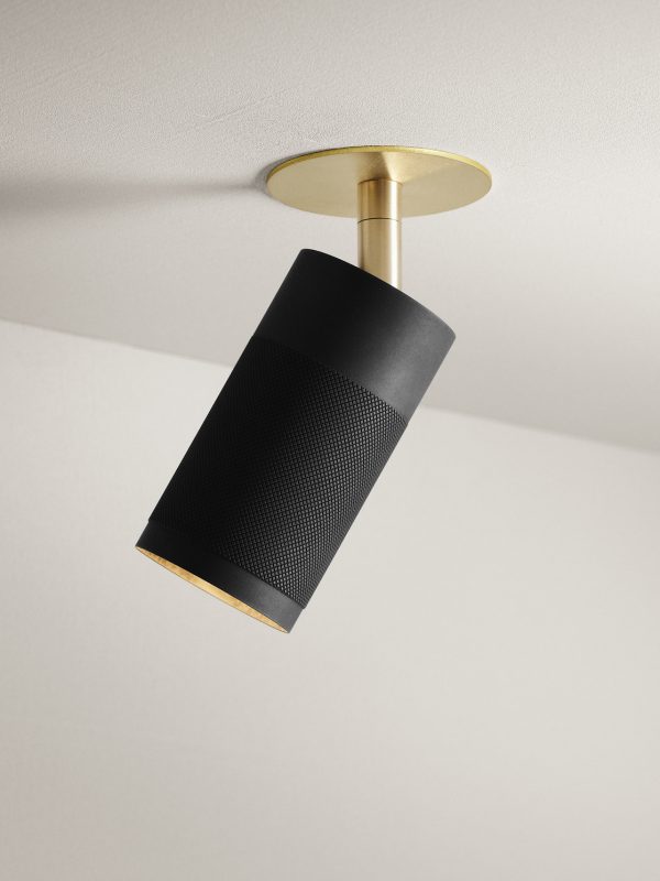 THORUP - Patrone Loftlampe (Clip fit), Black-browned Brass/Brass - Billede 5