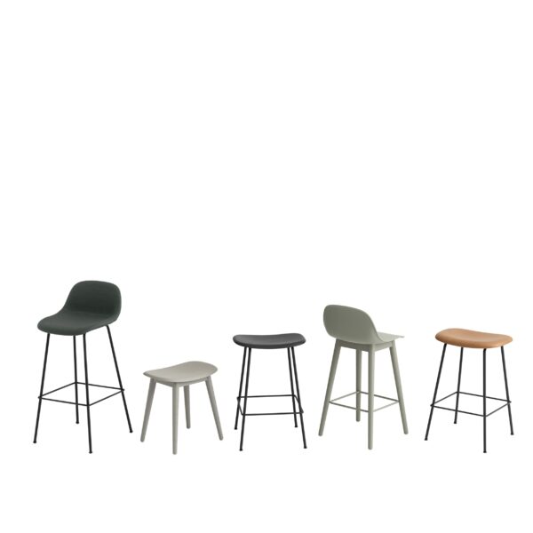 MUUTO - Fiber Barstol 65, Grey - Billede 2