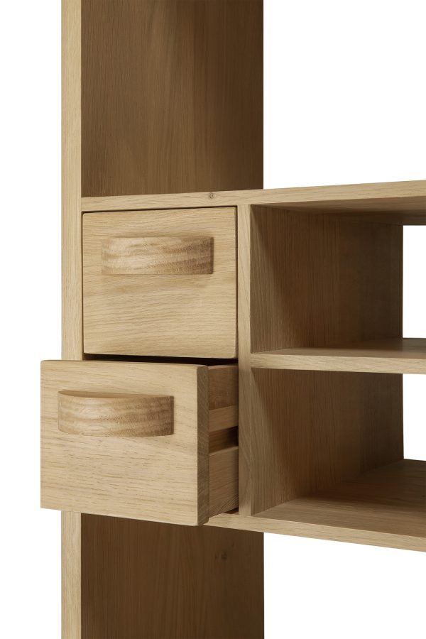 ETHNICRAFT - Pirouette Reol, Oak - Billede 4