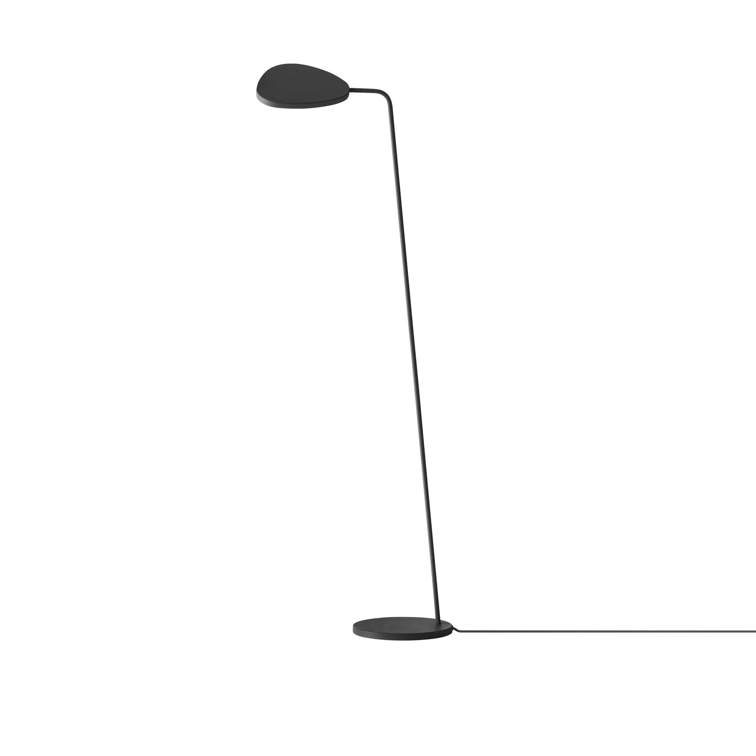 MUUTO - Leaf Gulvlampe, Black
