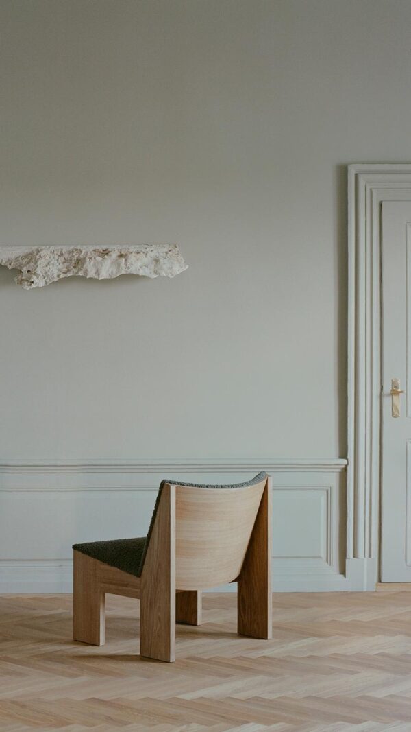 New Works - Tenon Loungestol, Natural Oak/Mocha - Billede 5
