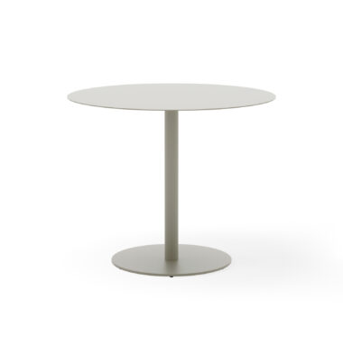 NEW WORKS - May Havebord Ø90, Light Grey