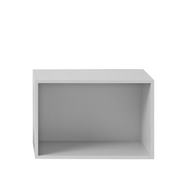 MUUTO - Stacked Opbevaringssystem Modul M. Bagplade, Grey