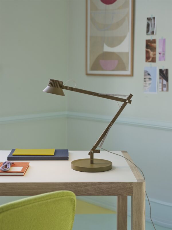 MUUTO - Dedicate Bordlampe S2, Brown Green - Billede 2