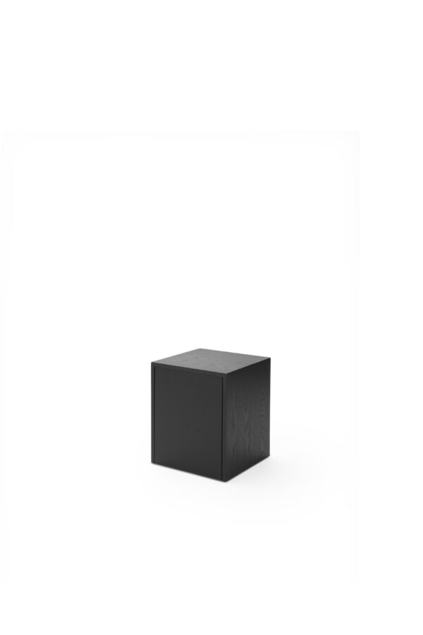 NEW WORKS - Mass Sidebord M. Skuffe, Black Stained Oak - Billede 3
