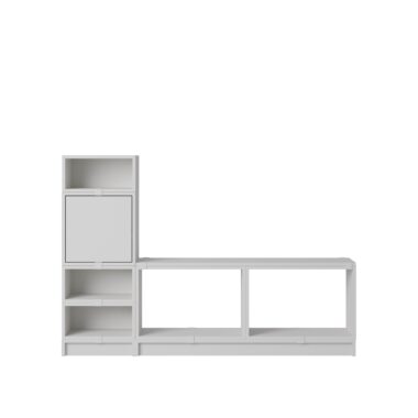 MUUTO - Stacked Opbevaringssystem Hallway 1, Grey