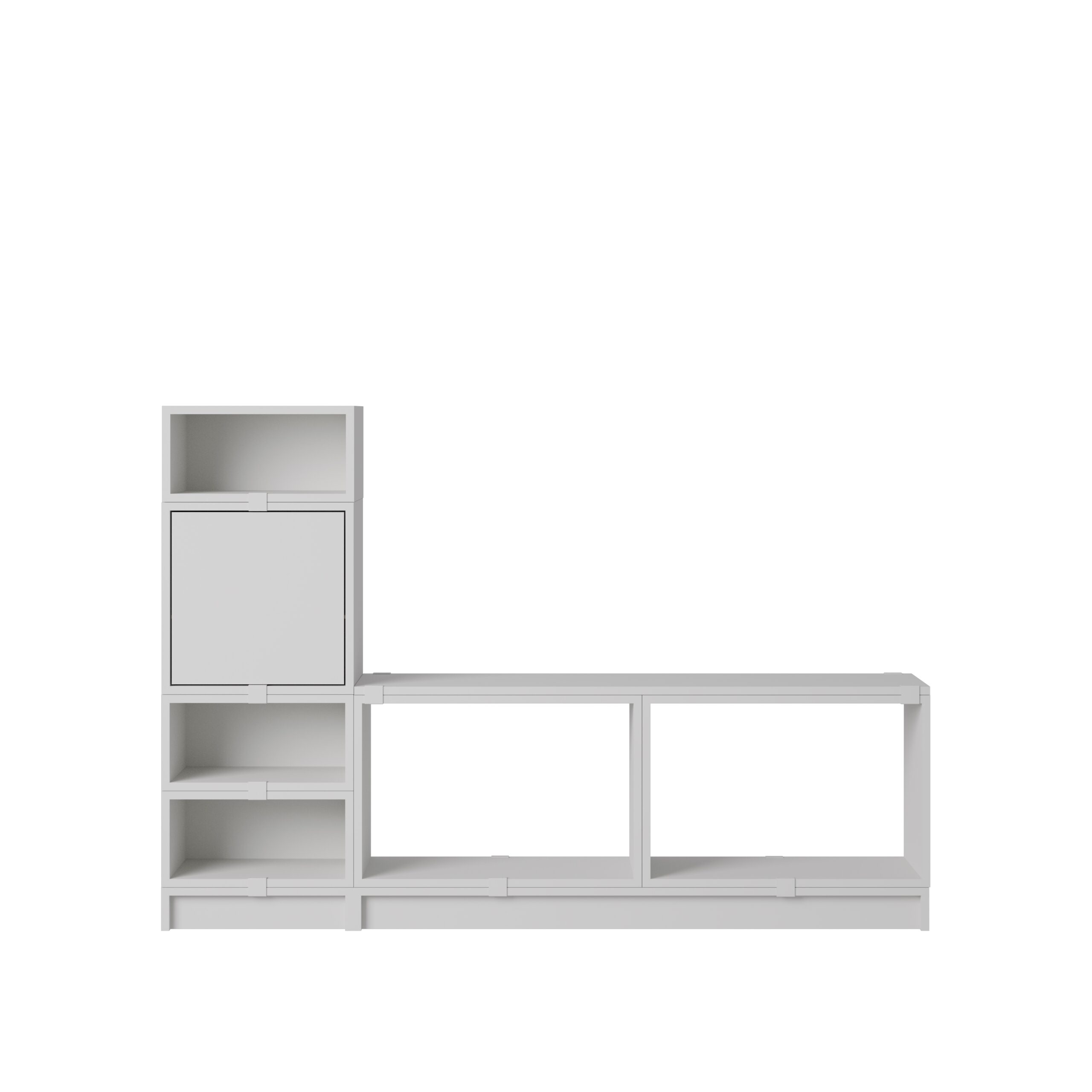 MUUTO - Stacked Opbevaringssystem Hallway 1, Grey