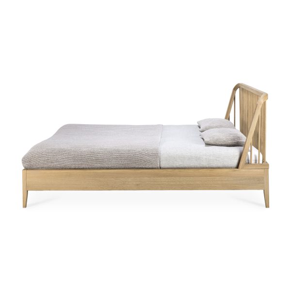 ETHNICRAFT - Spindle Seng 160x200, Oak - Billede 3