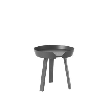 MUUTO - Around Sofabord Ø45, Anthracite