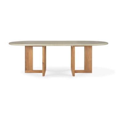 ETHNICRAFT - Trestle Udendørs Spisebord L240